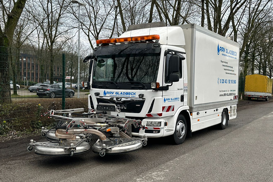 Strassenflächen Reingung